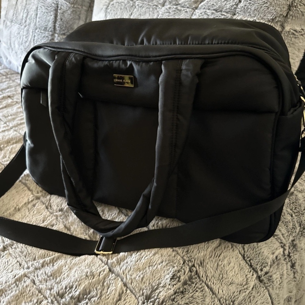 ANNE KLEIN Black Women's Week Ender Bag